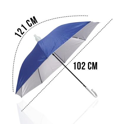 Imagem de Guarda Chuva Automático Reforçado Copinho E Proteção Solar  0213