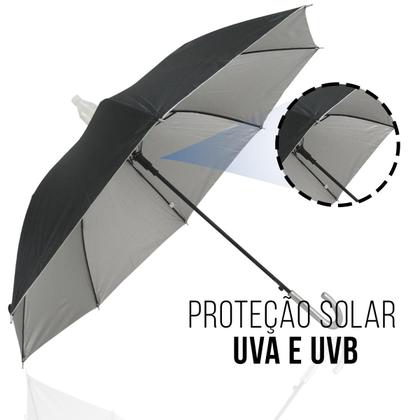 Imagem de Guarda Chuva Automático Reforçado Copinho E Proteção Solar  0213