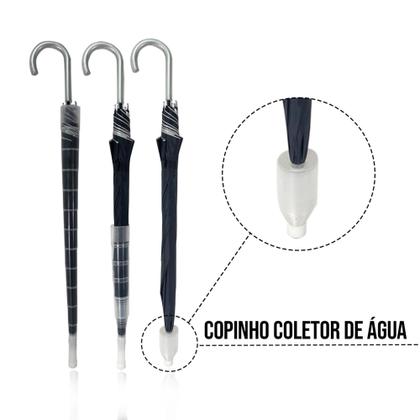 Imagem de Guarda Chuva Automático Reforçado Copinho e Proteção Solar l 0213 copinho