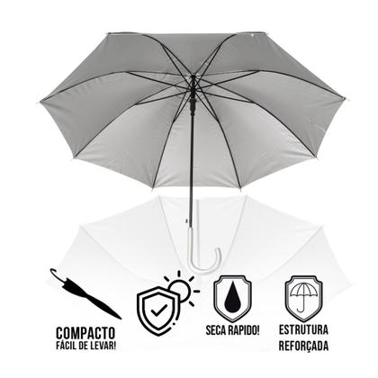 Imagem de Guarda Chuva Automático Reforçado Copinho e Proteção Solar l 0213 copinho