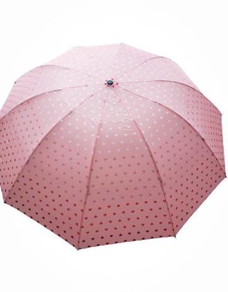 Imagem de Guarda chuva brilhante original  abertura grande feminino