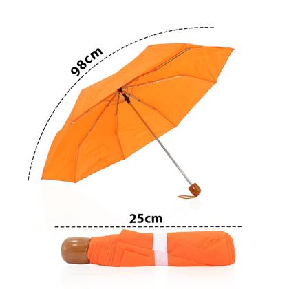 Imagem de Guarda-chuva Compacto Unissex com Variações de Cores Vibrantes e Elegantes um Design Atual Reforçado e Resistente