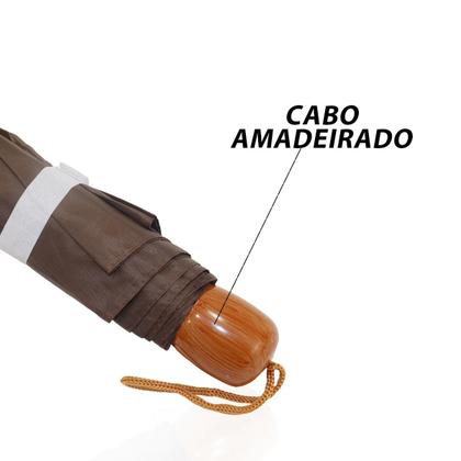 Imagem de Guarda-chuva Compacto Unissex com Variações de Cores Vibrantes e Elegantes um Design Atual Reforçado e Resistente