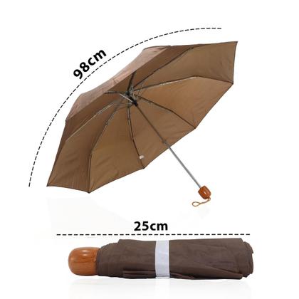 Imagem de Guarda-chuva Compacto Unissex com Variações de Cores Vibrantes e Elegantes um Design Atual Reforçado e Resistente