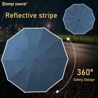 Imagem de Guarda-chuva Damp away Automatic Windproof Travel Blue 42 polegadas