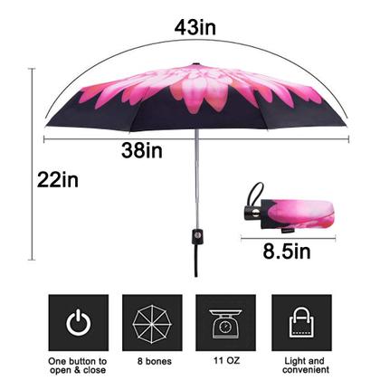 Imagem de Guarda-chuva de viagem Goothdurs Automatic Mini Windproof Compact