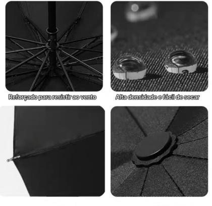 Imagem de Guarda Chuva Manual Reforçado Com proteção UV/ Blackout