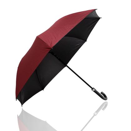 Imagem de Guarda Chuva Portaria Automático Grande Reforçado l Hastes de Fibra de Vidro l Resistente l 1084