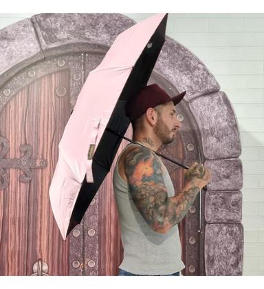 Imagem de Guarda Chuva Proteção Uv Blackout Dobrável Unissex Sombrinha