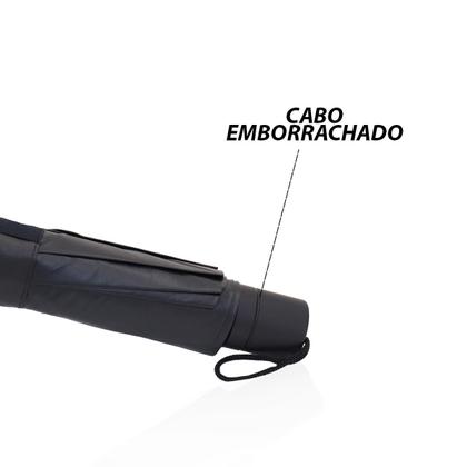 Imagem de Guarda chuva Reforçado com Proteção Solar Grande Amplitude Tecido Resistente Cabe na Bolsa Abertura Manual - BORBOLETA