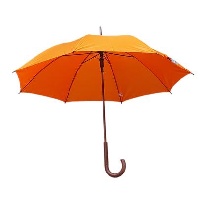 Imagem de Guarda Chuva Sombrinha Colorido Cabo Cor de Madeira Automático - Várias Cores