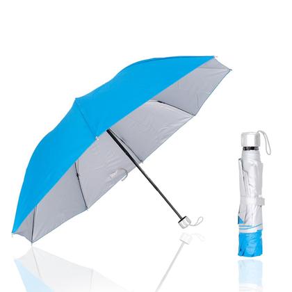 Imagem de Guarda Chuva Sombrinha Com Proteção Solar UV Resistente Contra Vento Unissex Compacto Resistente Leve Confortavel / 1050