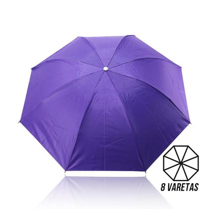 Imagem de Guarda Chuva Sombrinha Com Proteção Solar UV Resistente Contra Vento Unissex Compacto Resistente Leve Confortavel / 1050