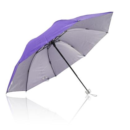 Imagem de Guarda Chuva Sombrinha Com Proteção Solar UV Resistente Contra Vento Unissex Compacto Resistente Leve Confortavel / 1050