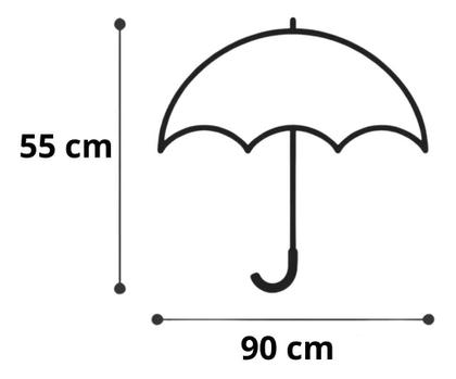 Imagem de Guarda-chuva Sombrinha Reforçada Portátil Dobrável Compacto