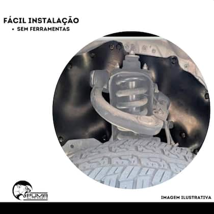 Imagem de Guarda Pó Lama Caixa De Roda Blazer S10 1995 Até 2011 Dianteiro