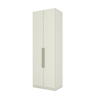 Imagem de Guarda Roupa 2 Portas 3 Gavetas Predileto Branco/Areia HP