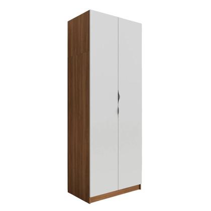 Imagem de Guarda Roupa 2 Portas com Cabideiro 2 Gavetas Hera CabeCasa MadeiraOriginals