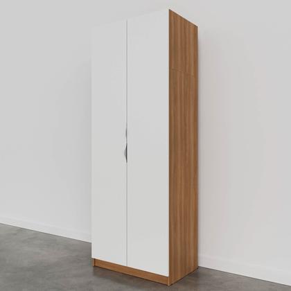 Imagem de Guarda Roupa 2 Portas com Cabideiro 2 Gavetas Hera CabeCasa MadeiraOriginals