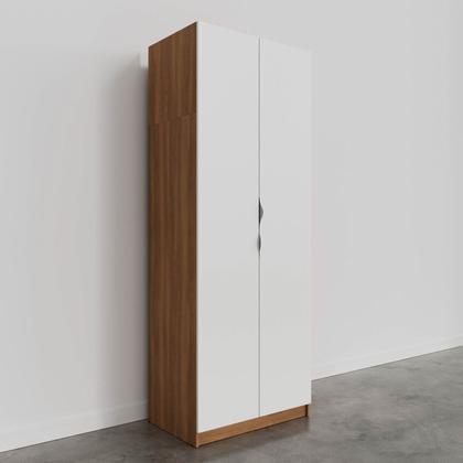 Imagem de Guarda Roupa 2 Portas com Cabideiro 2 Gavetas Hera CabeCasa MadeiraOriginals