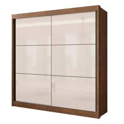 Imagem de Guarda-Roupa 2 Portas de Correr 6 Gavetas Ypê-Ypê/Off