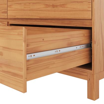 Imagem de Guarda-roupa 3 Portas 4 Gavetas Square