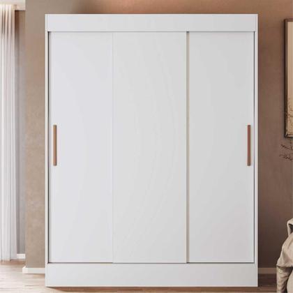 Imagem de Guarda-Roupa 3 Portas Correr 2 Gavetas Flórida Multimóveis VCR4142