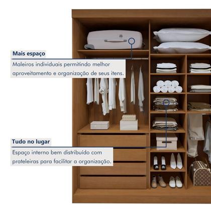 Imagem de Guarda-roupa 4 Portas 100% Mdf Versátil
