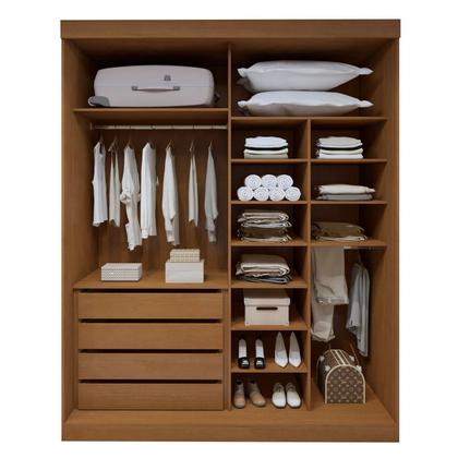Imagem de Guarda-roupa 4 Portas 100% Mdf Versátil