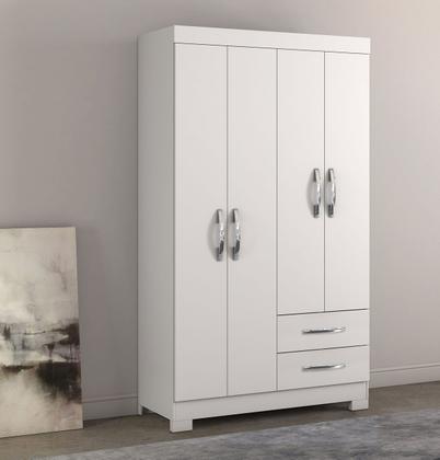 Imagem de Guarda-Roupa 4 Portas NT 5005 Branco - Notável