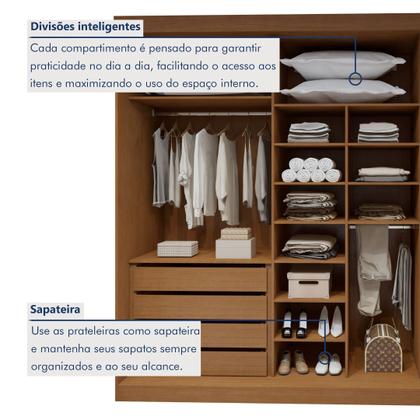 Imagem de Guarda-roupa 6 Portas 100% Mdf Versatil