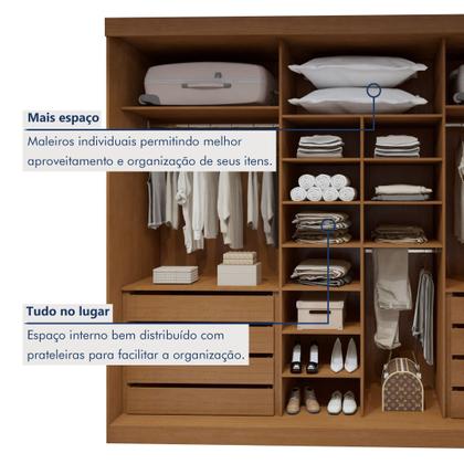 Imagem de Guarda-roupa 6 Portas 100% Mdf Versatil
