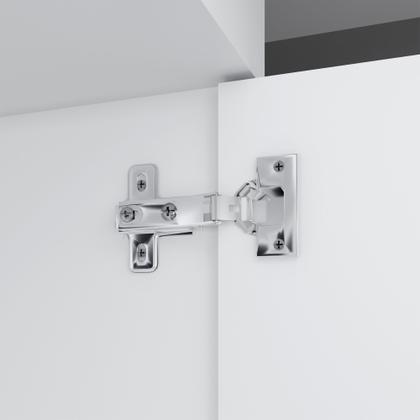 Imagem de Guarda Roupa 6 Portas 2 Gavetas Com Espelho Modena Branco Tx Flex Detalhe Rosa - Combo Stock