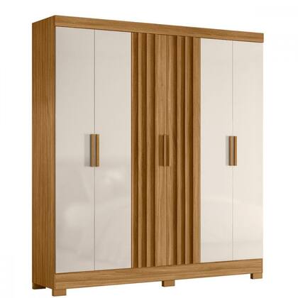 Imagem de Guarda Roupa 6 Portas 2 Gavetas Moval Valença