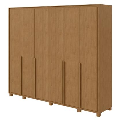 Imagem de Guarda-roupa 6 Portas 6 Gavetas 100% Mdf Detroid com Pés