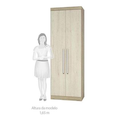 Imagem de Guarda Roupa 6 Portas C/Cabeceira E Escrivaninha Avelã