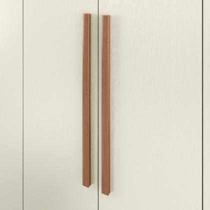 Imagem de Guarda-roupa 8 Portas 4 Gavetas Master New com Espelho e Pés