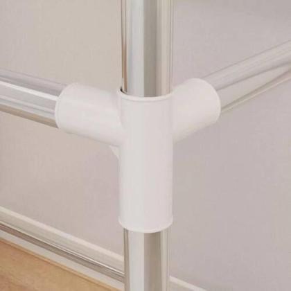 Imagem de Guarda Roupa Arara Cabideiro Portatil Armario Compacto Organizador Quarto Closet Camping Multiuso Vermelhoador Cabideiro