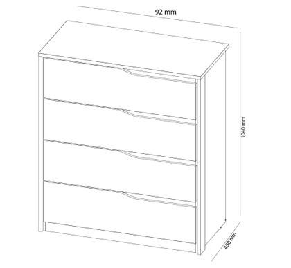 Imagem de Guarda Roupa Atrice 6 Portas e Cômoda Atria Amêndola com Cabeceira Daiana 160 cm Marfim  Demartêz