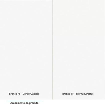 Imagem de Guarda-roupa Canto Oblíquo Modulado com espelho 1 Porta Alpes Luciane