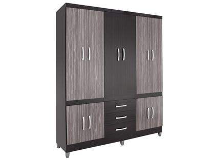 SUBLATIONS セットアップ TENEBROSO GREY Guarda-roupa Casal 10 Portas 3 Gavetas - Araplac Lisboa - Guarda