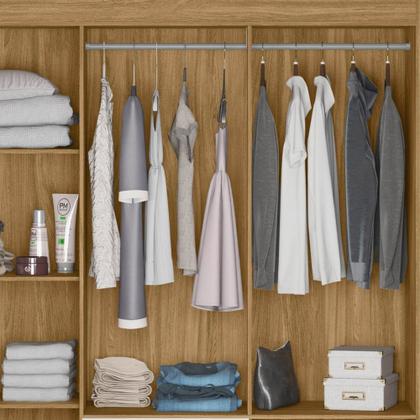 Imagem de Guarda Roupa Casal 153cm 6 Portas Astra Freijó/Off Z17 - Mpozenato