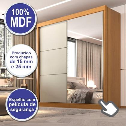 Imagem de Guarda Roupa Casal 2 Portas 6 Gavetas 100% Mdf Coliseu
