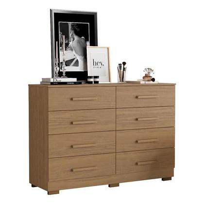 Imagem de Guarda Roupa Casal 2030230 com Multiuso 2000191 e Cômoda 2014148 Atacama - Aramóveis