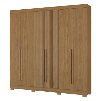 Imagem de Guarda Roupa Casal 2030230 com Multiuso New 2000192 e Cômoda 2014148 Atacama - Aramóveis