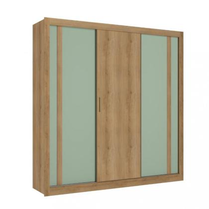 Imagem de Guarda Roupa Casal 3 Portas Correr 4 Gavetas Ibiza THB