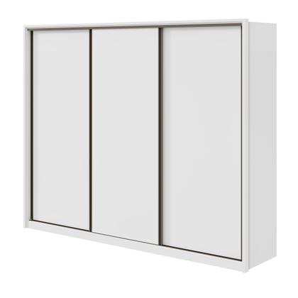 Imagem de Guarda Roupa Casal 3 Portas de Correr 6 Gavetas 270,5cm Spazio 100% MDF