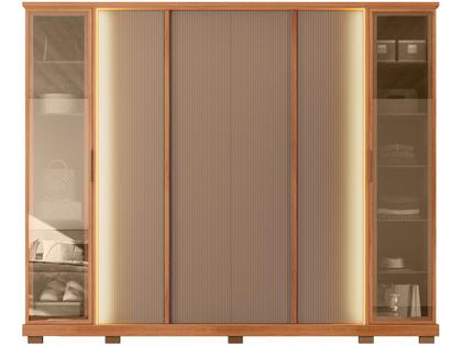 Imagem de Guarda-roupa Casal 4 Gavetas 6 Portas Caemmun Tela