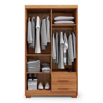 Imagem de Guarda Roupa Casal 4 Portas 2 Gavetas Primacy