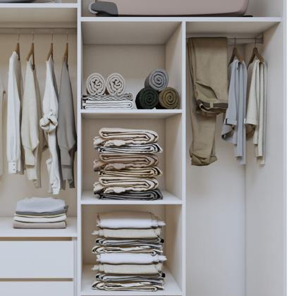 Imagem de Guarda Roupa Casal 4 Portas com 5 Gavetas 100% MDF Urbano